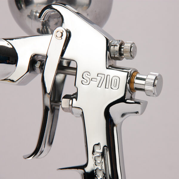 1.5mm 400ml S710G spray paint gun with bottle - Image 5